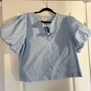 Blue Striped Women's